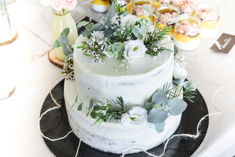 Fantasy wedding cake